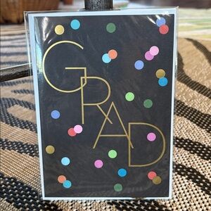 🆕Papyrus Grad Glitter Graduation Card